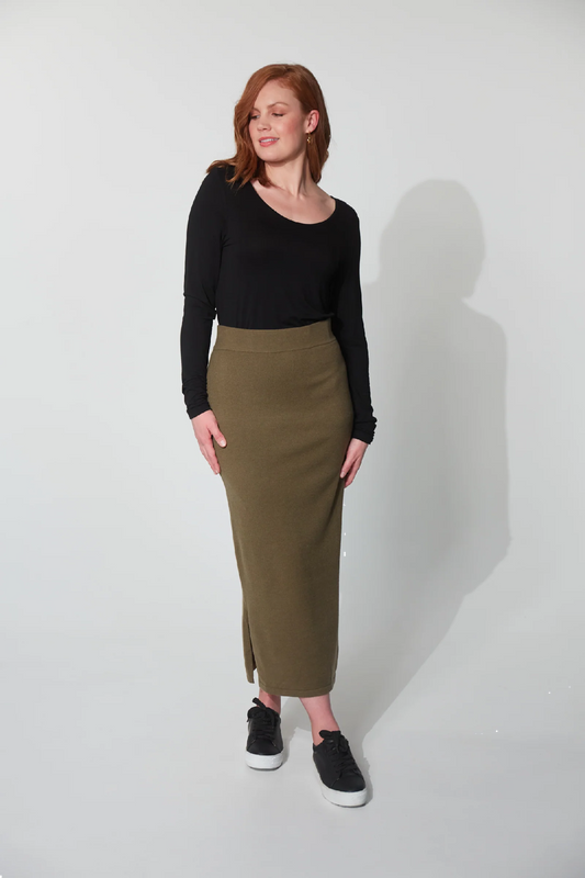Nikolai Knit Skirt Fern [sz:large/ Extra Large]