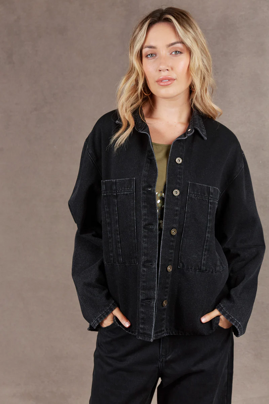 Meta Denim Jacket Carbon [sz:medium]