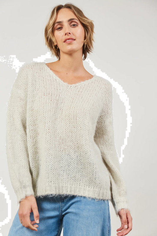Serene Jumper Cement [sz:medium/large]