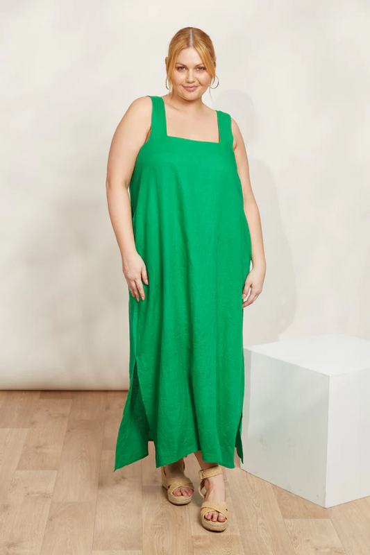 Halcyon Tank Dress Emerald [sz:small]