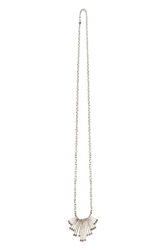 Nouveau Necklace - Silver