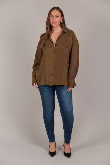 Eden Shirt Tobacco [sz:extra Small]