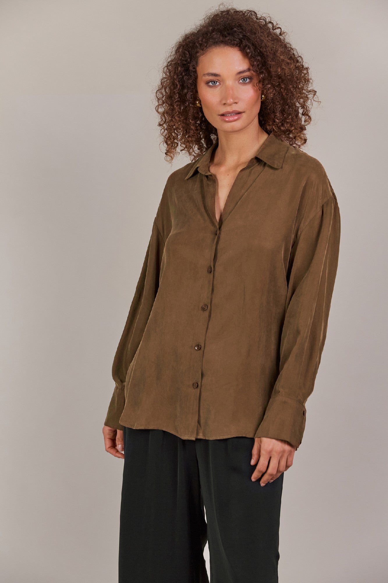 Eden Shirt Tobacco [sz:extra Small]