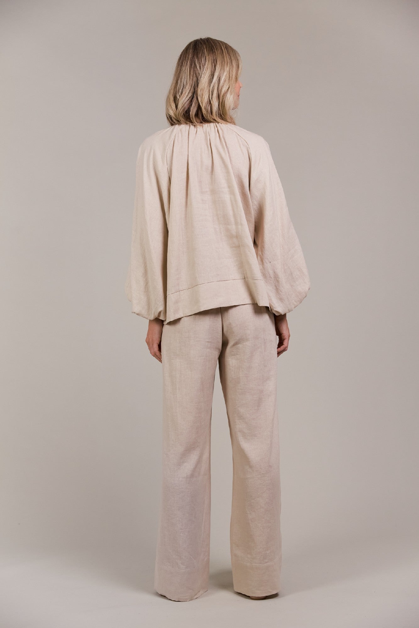 Laax Button Blouse Ecru [sz:extra Small]