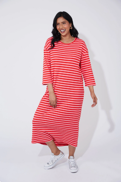 La Paz Dress Chilli [sz:small/medium]