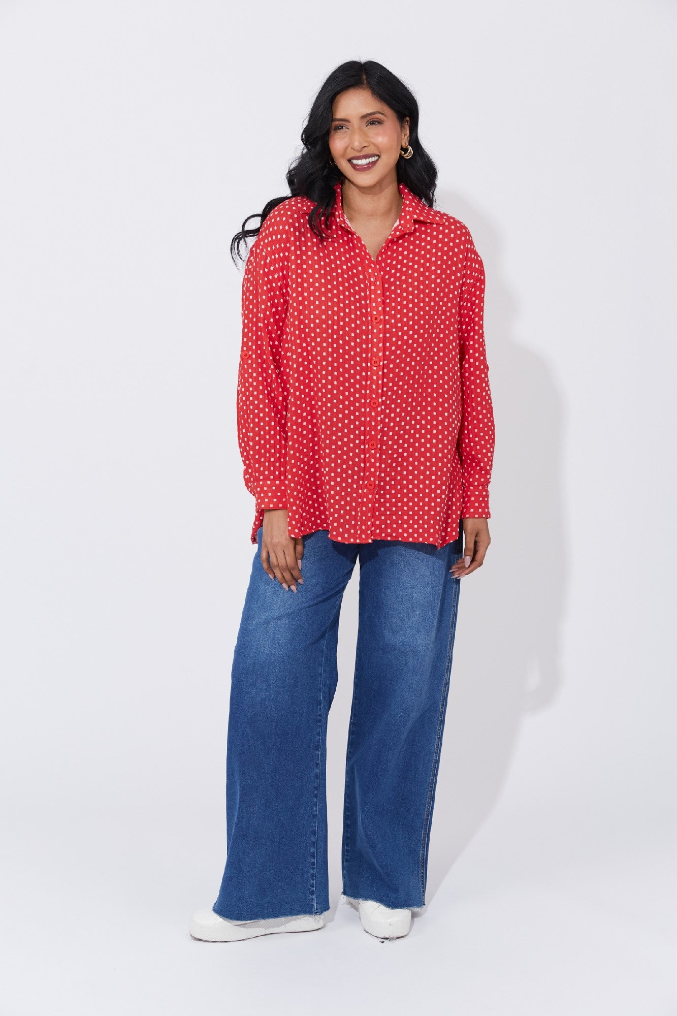Vanuatu Shirt Chilli [sz:extra Small/ Small]