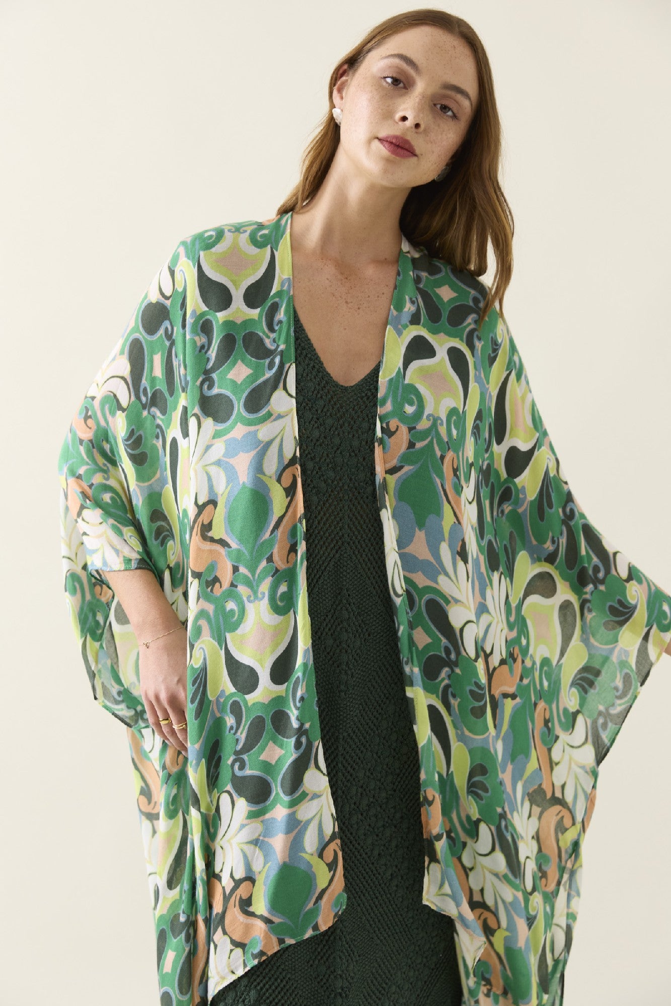 Aurora Cape One Size - Paisley