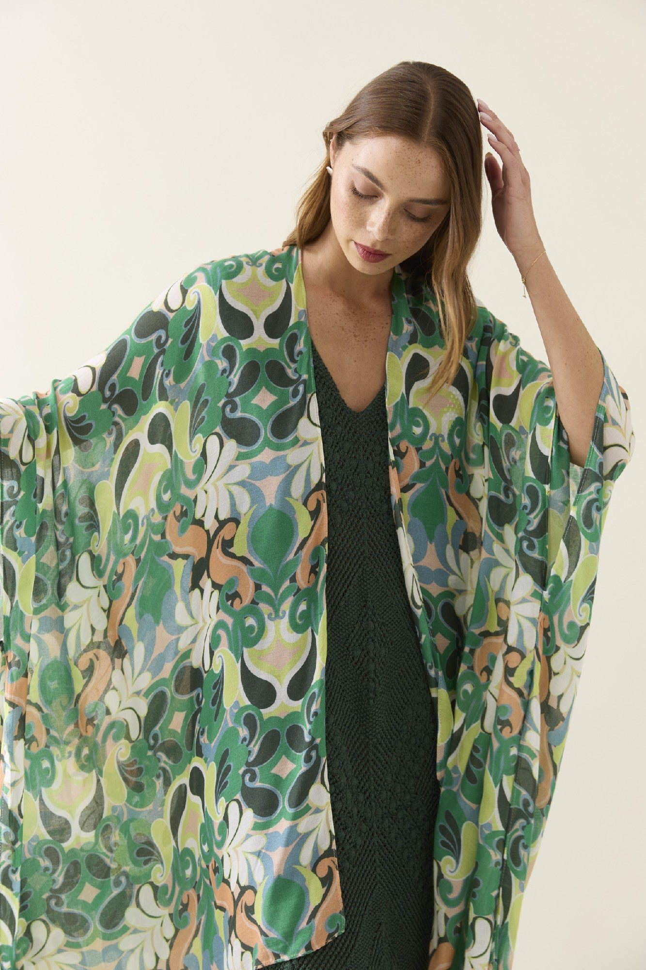 Aurora Cape One Size - Paisley