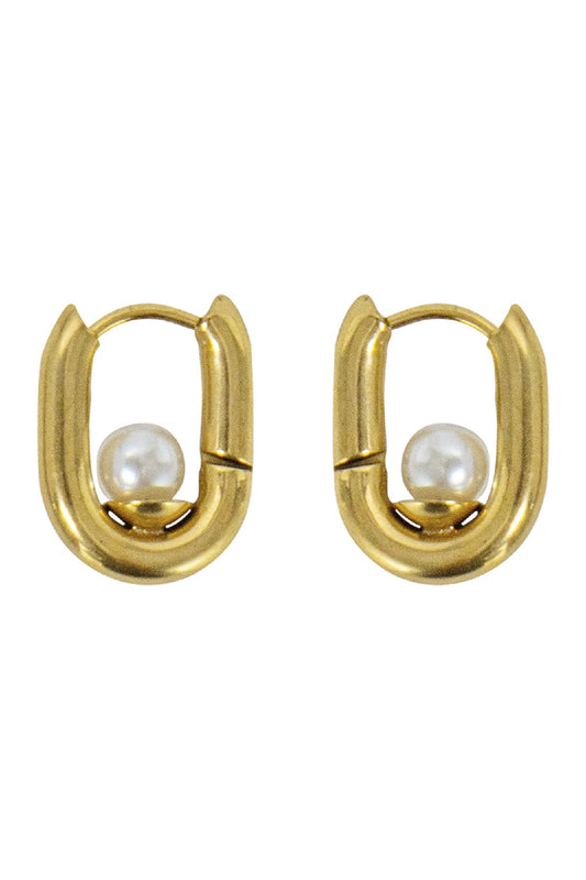 Del Ray Earring - Fine Pearl