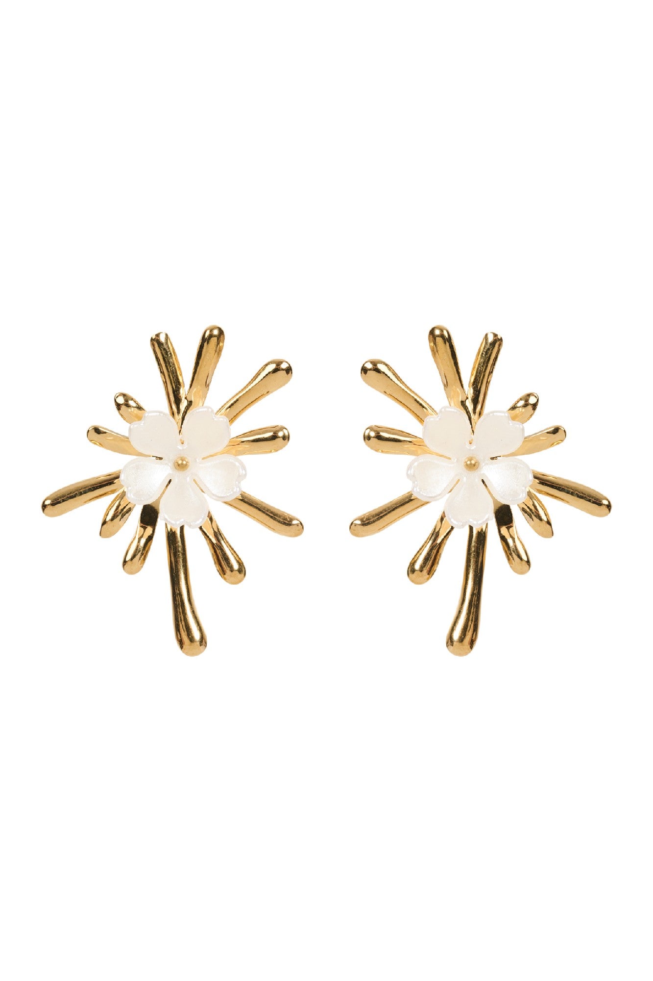 Oline Flower Earring - Flower Burst