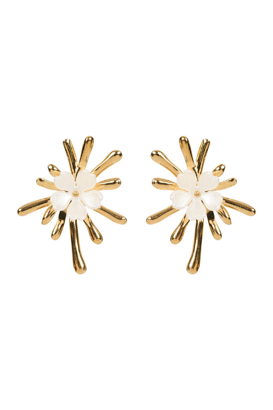 Oline Flower Earring - Flower Burst