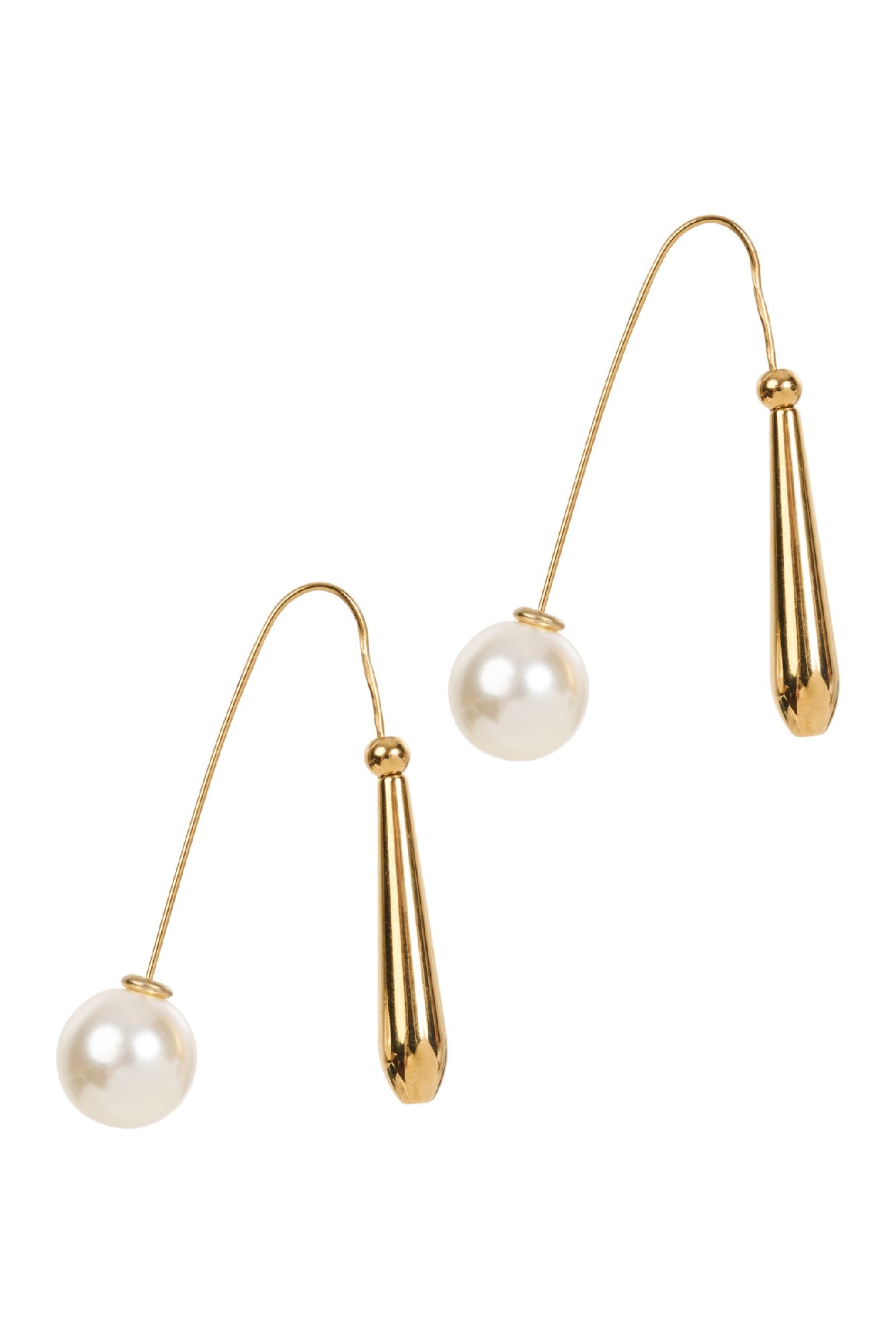 Oline Drop Earring - Pearl