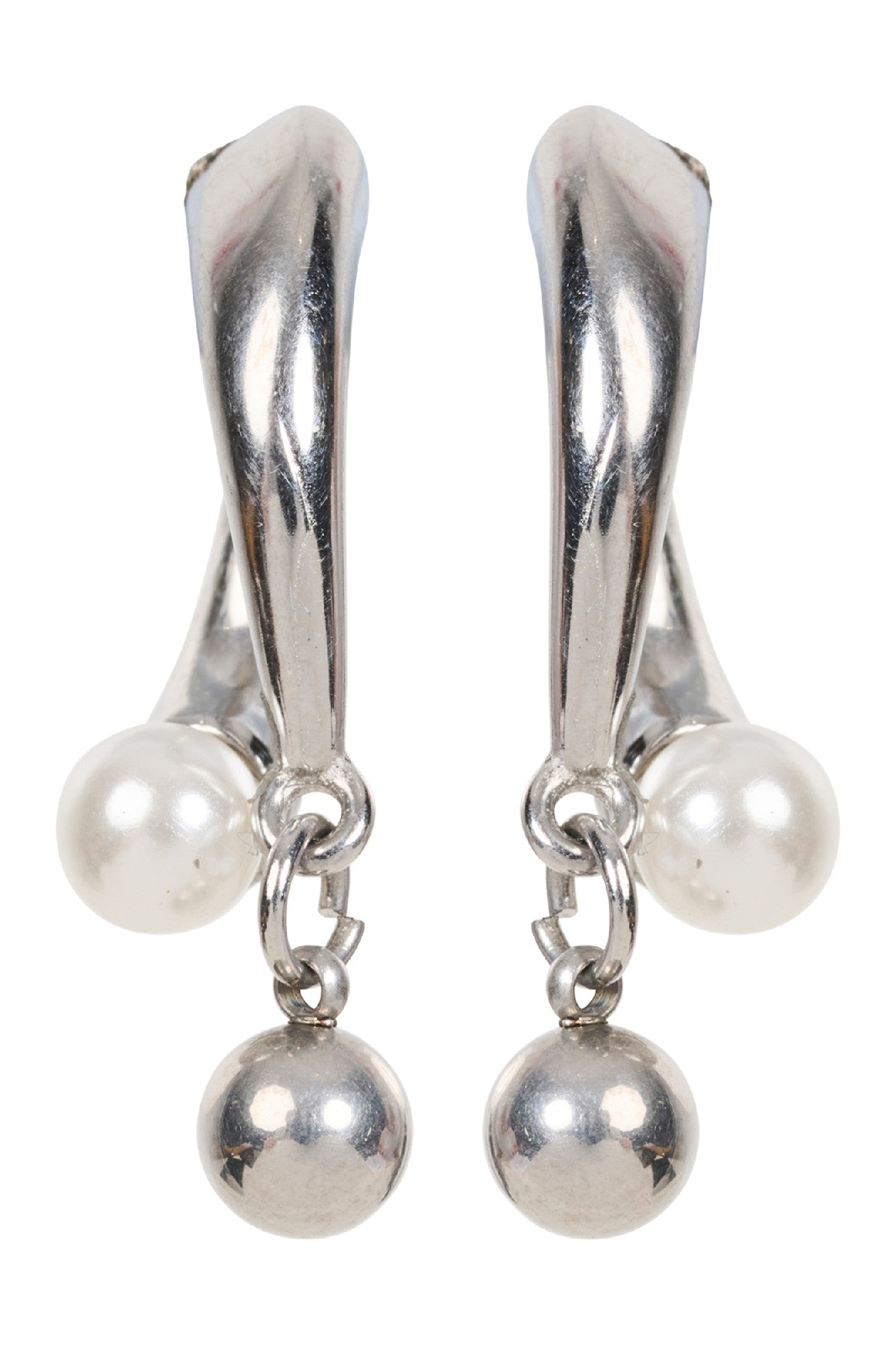 Oline Orb Earring - Pearl