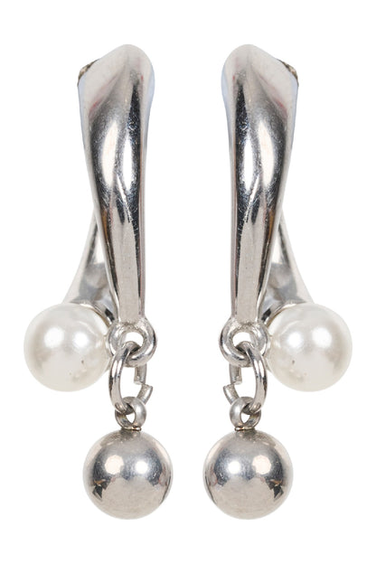 Oline Orb Earring - Pearl
