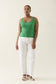 Adele Tank Green [sz:extra Small]