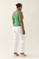 Adele Tank Green [sz:extra Small]