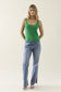 Adele Tank Green [sz:extra Small]