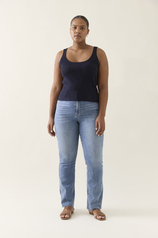 Adele Tank Navy [sz:extra Small]