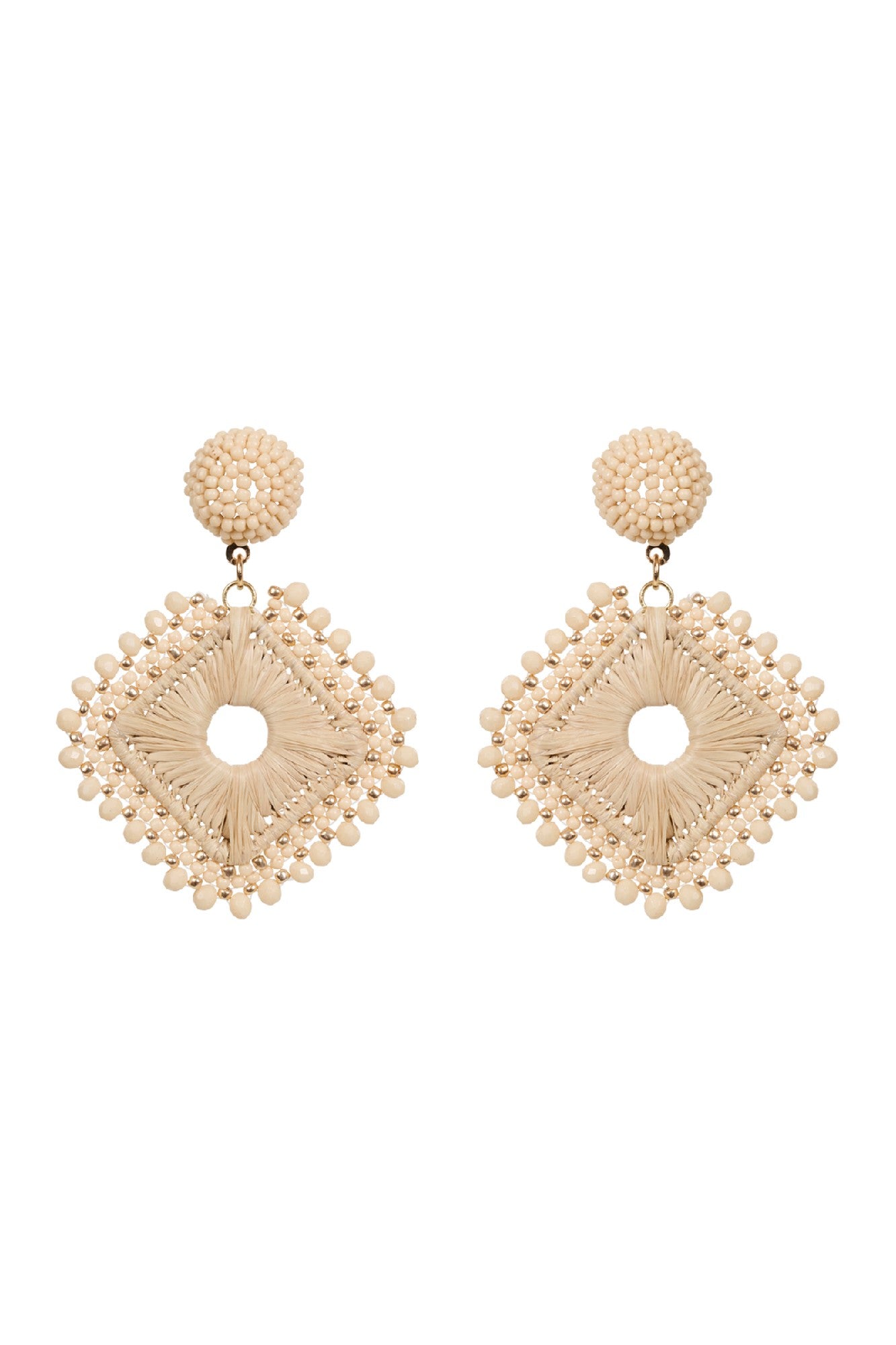 Sylvie Diamond Earring - Canvas