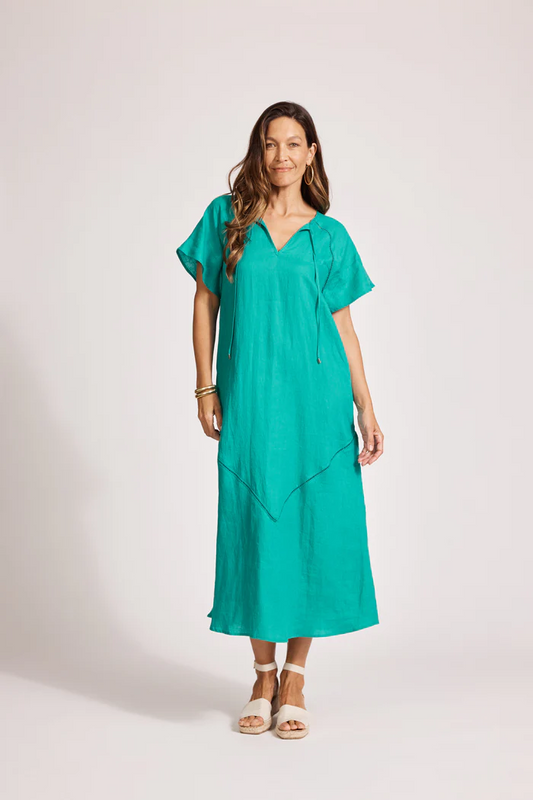 Miramar Maxi Dress Lagoon [sz:small]