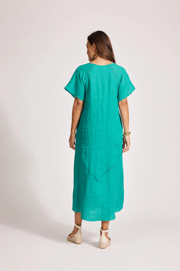 Miramar Maxi Dress Lagoon [sz:small]