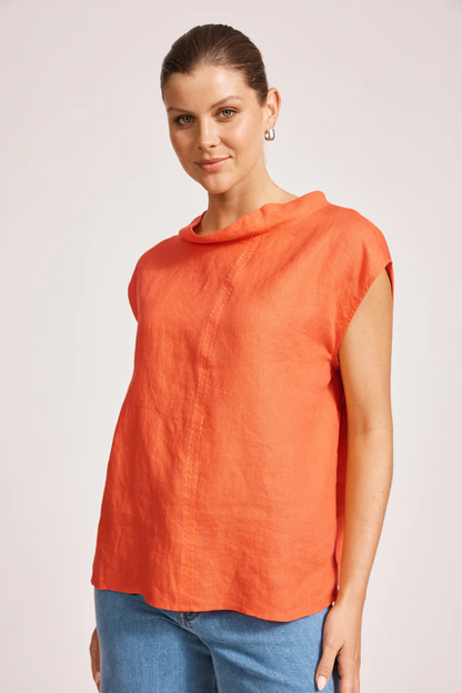 Miramar Top Coral [sz:small]