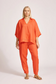 Miramar Collared Top Coral [sz:small]