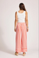 Treville Stripe Pant Coral [sz:small]