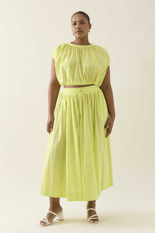 Aurora Reversible Crop Top Pomelo [sz:extra Small]