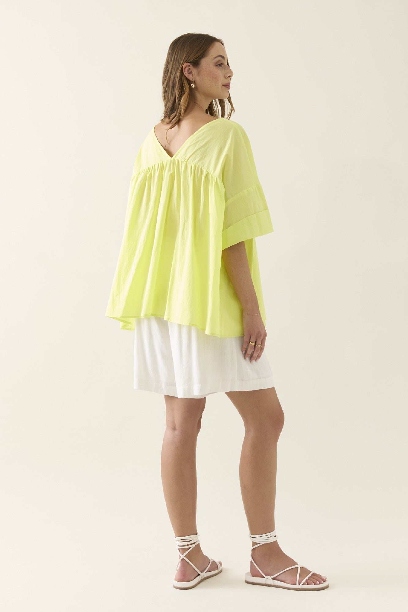 Aurora Relaxed Top One Size - Pomelo