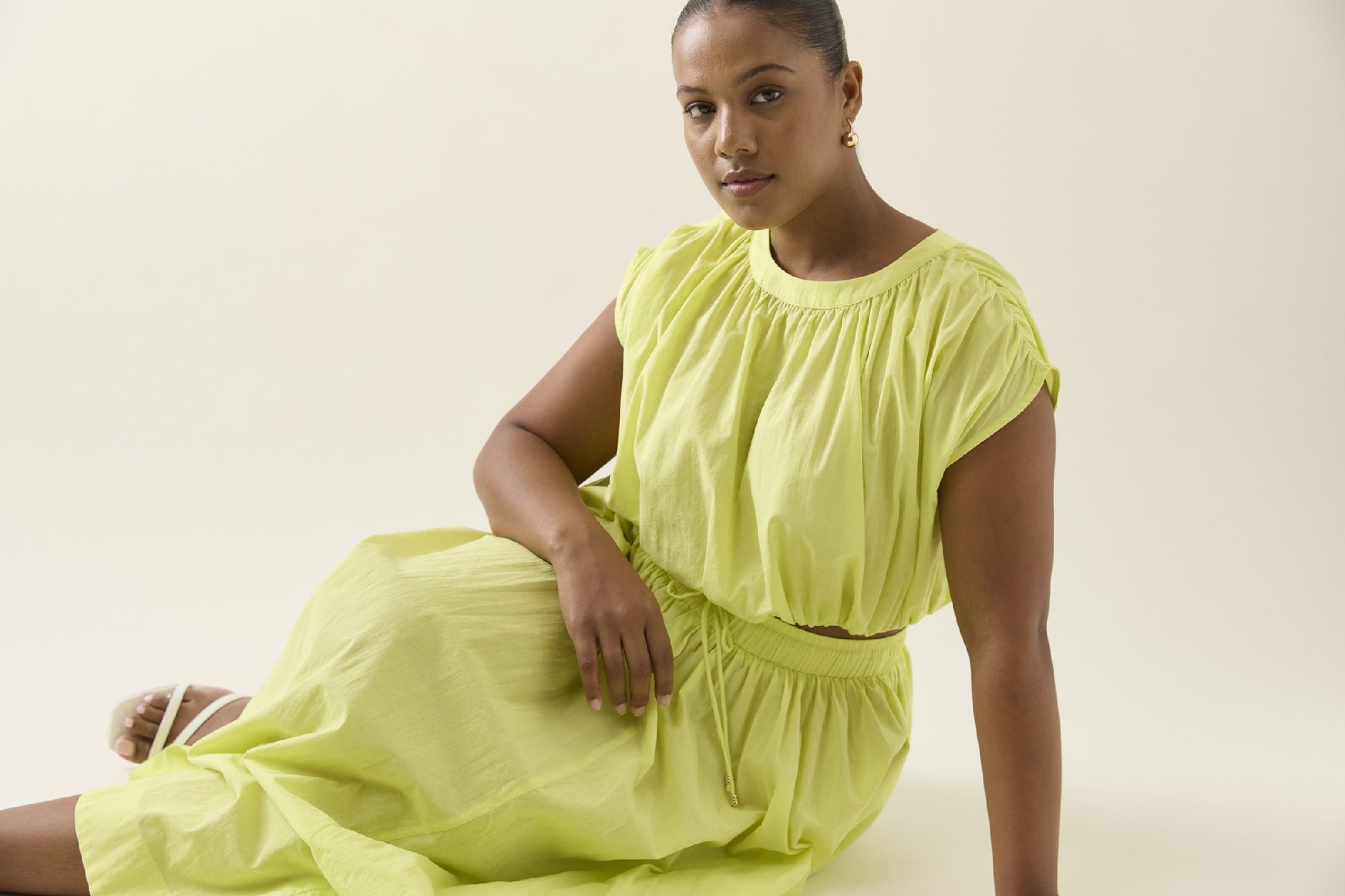 Aurora Maxi Skirt Pomelo [sz:extra Small]