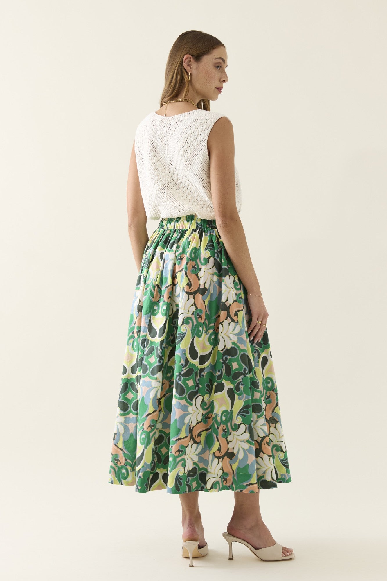 Aurora Maxi Skirt Paisley [sz:extra Small]