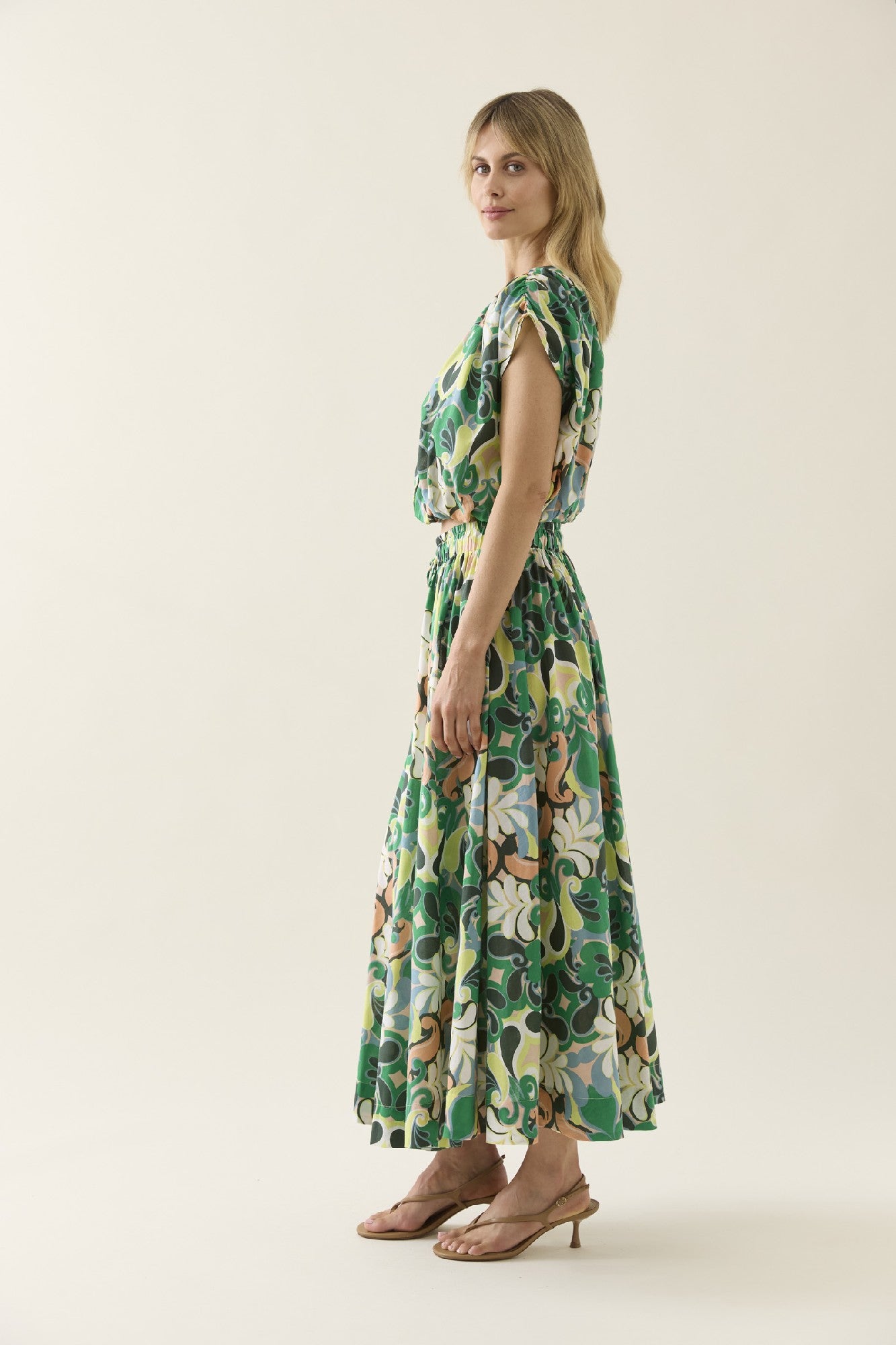 Aurora Maxi Skirt Paisley [sz:extra Small]