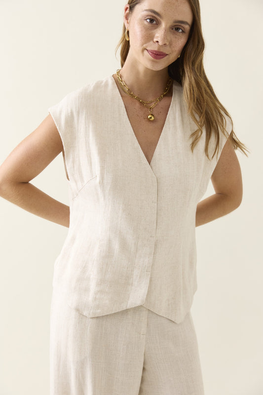 Ingrid Vest Canvas [sz:extra Small]