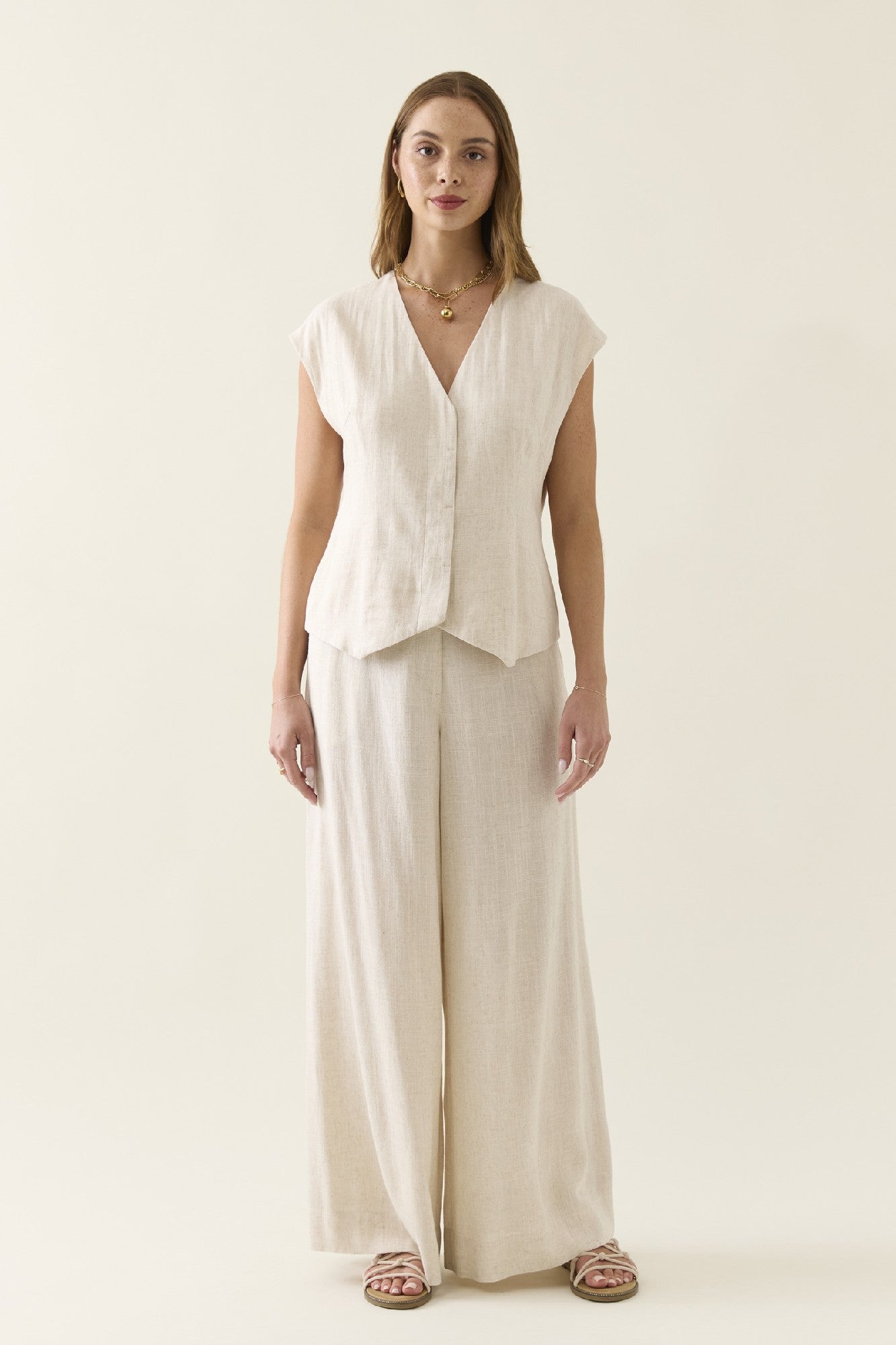 Ingrid Vest Canvas [sz:extra Small]