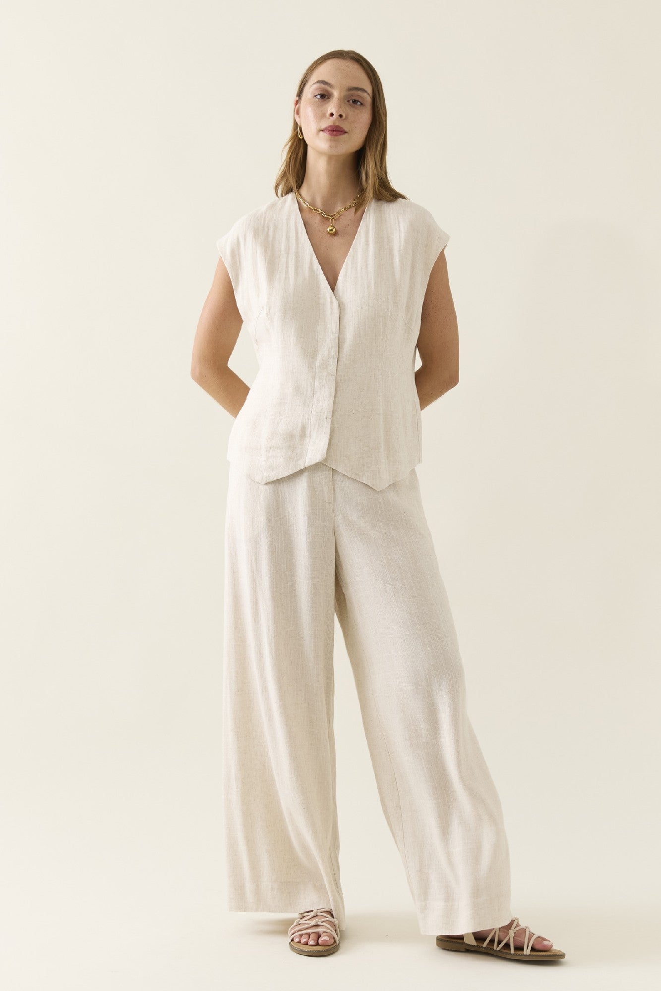 Ingrid Vest Canvas [sz:extra Small]