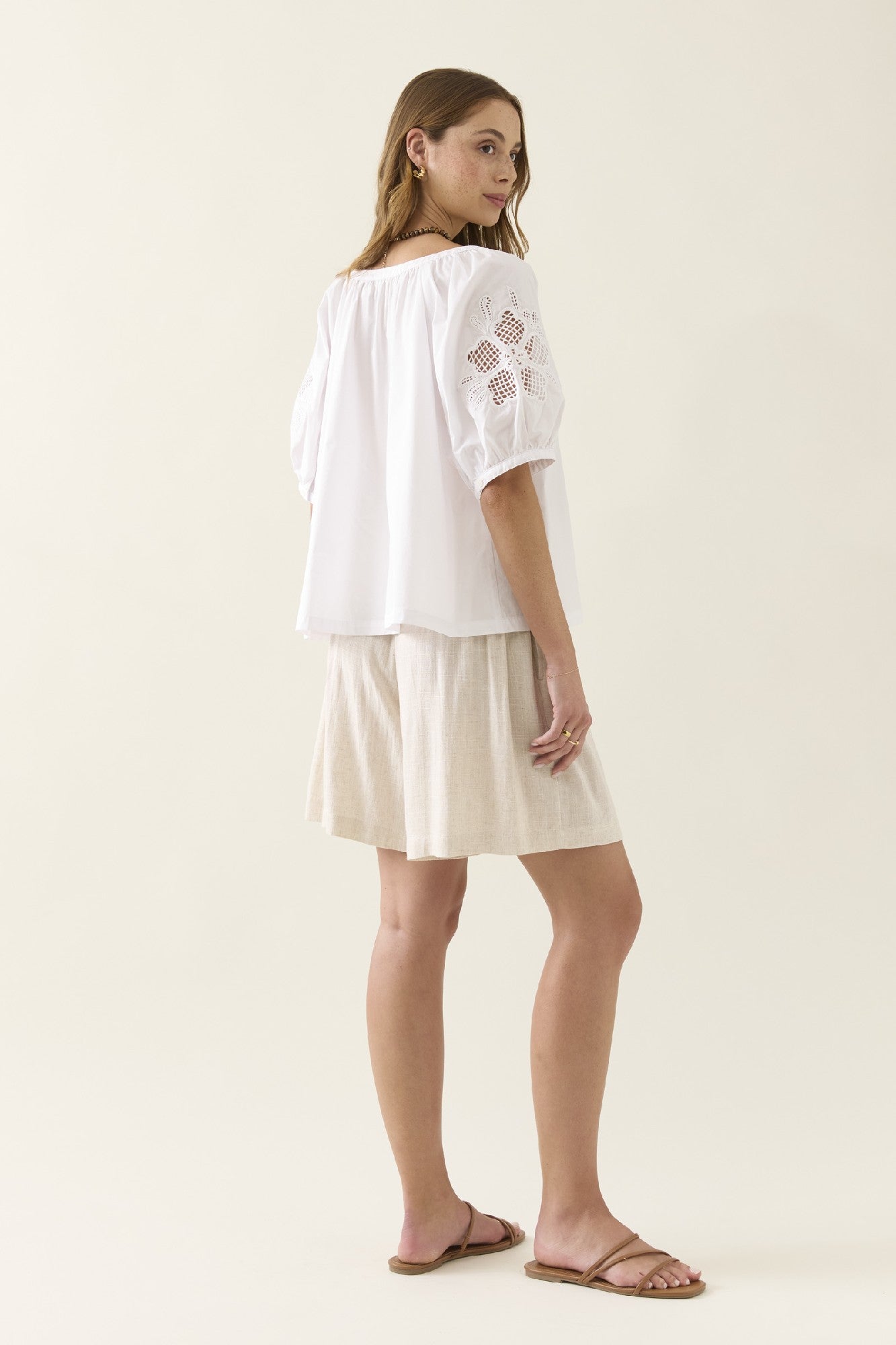 Nilsa Button Top Lotus [sz:small]