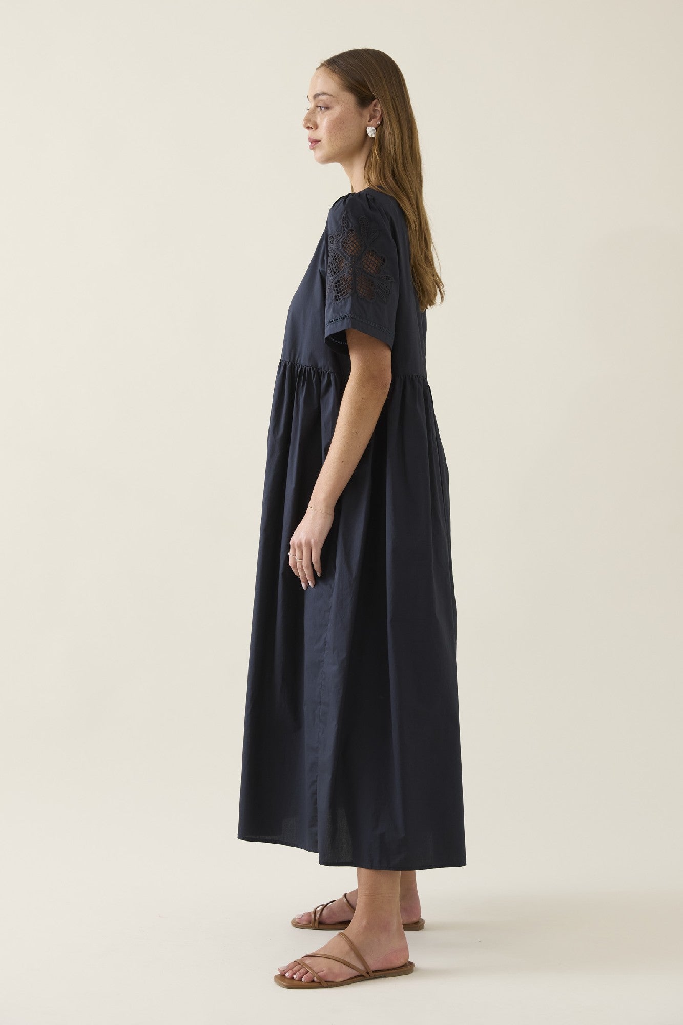 Nilsa Dress Navy [sz:small]