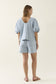 Sofie Denim Top Sky [sz:small]