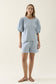 Sofie Denim Top Sky [sz:small]