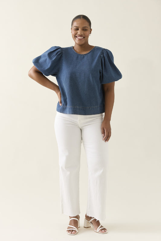 Sofie Denim Top Drift [sz:small]