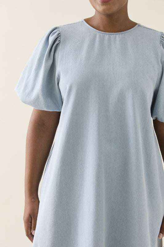 Sofie Denim Dress Sky [sz:small]