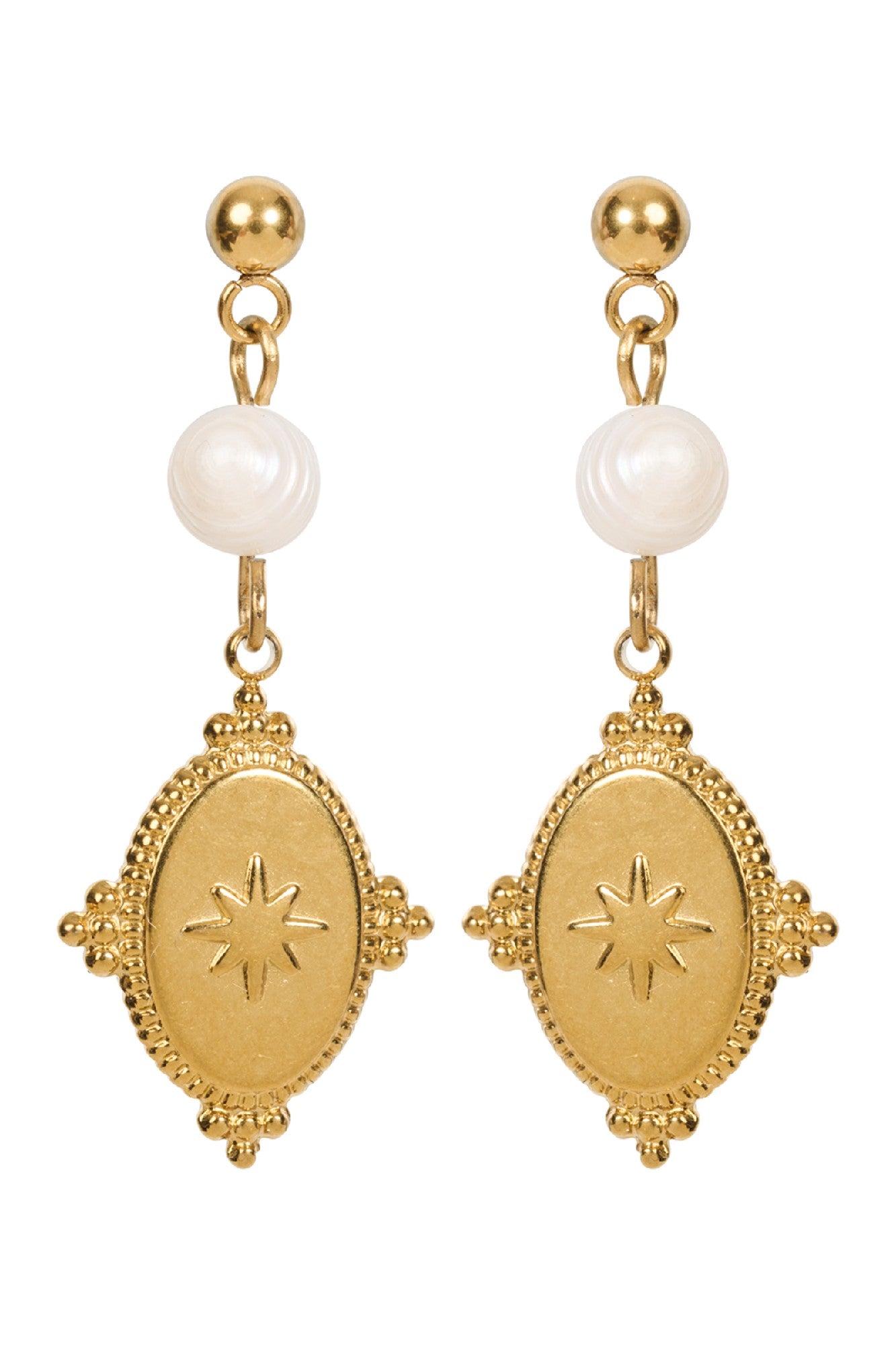 Ingrid Pearl Earring - Pendant