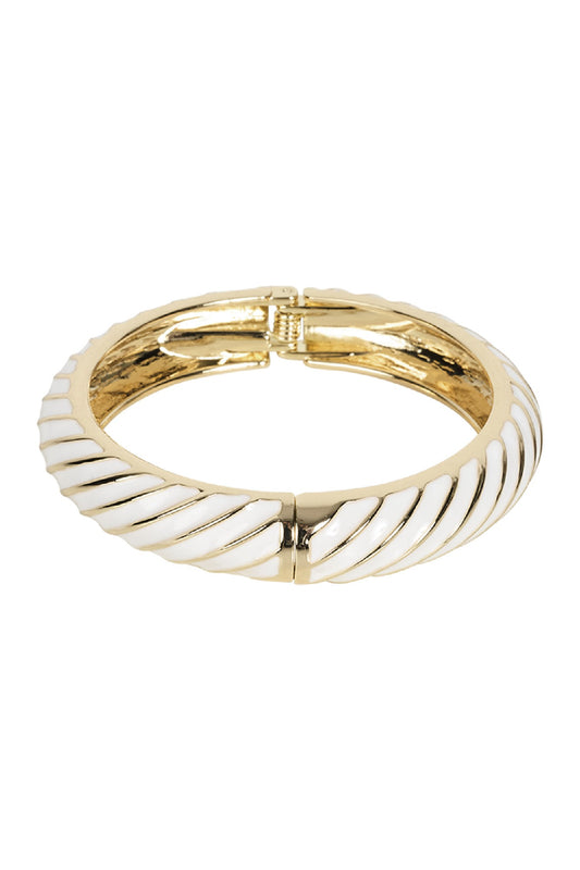 Amira Bangle - White
