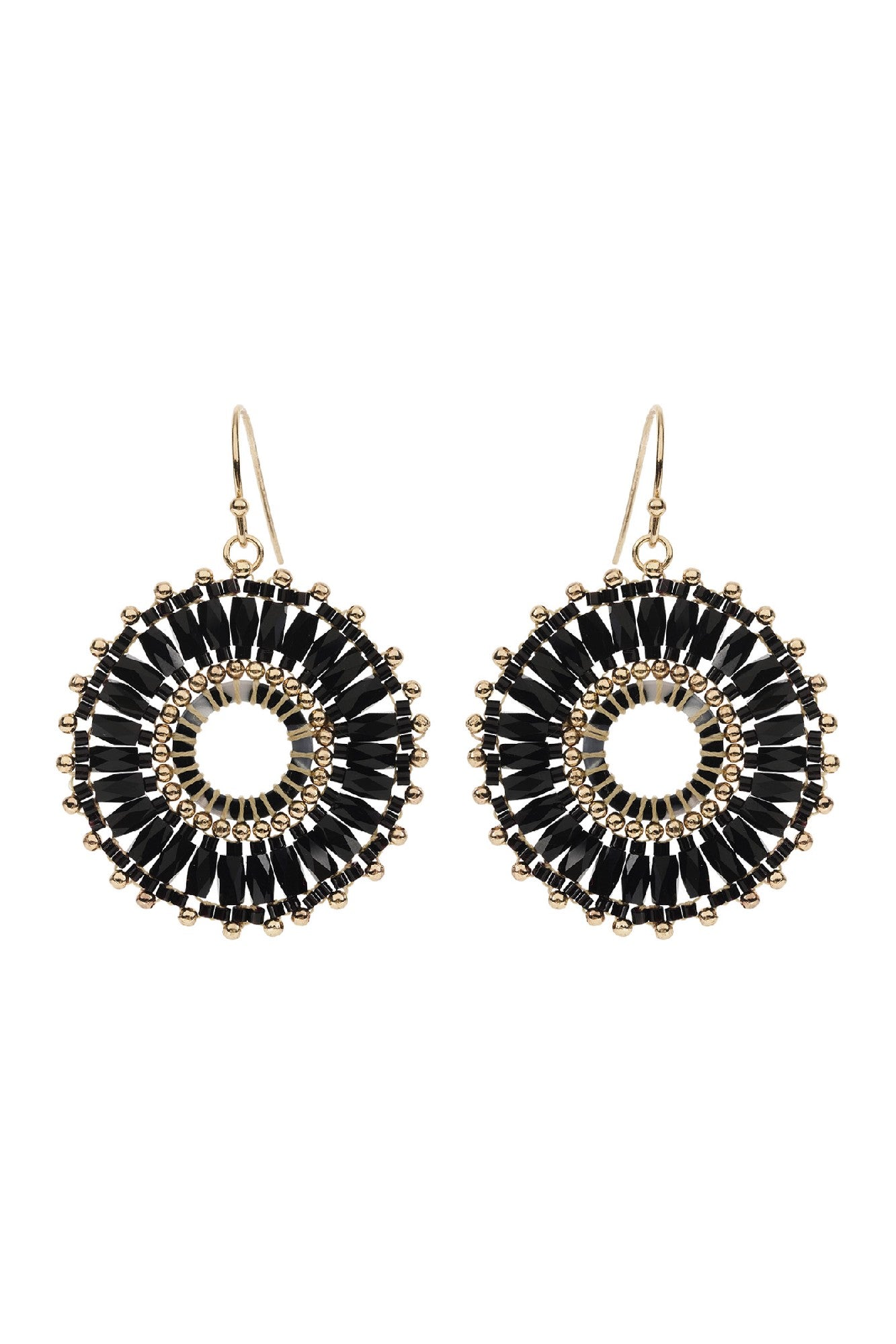 Ayla Dome Earring - Black