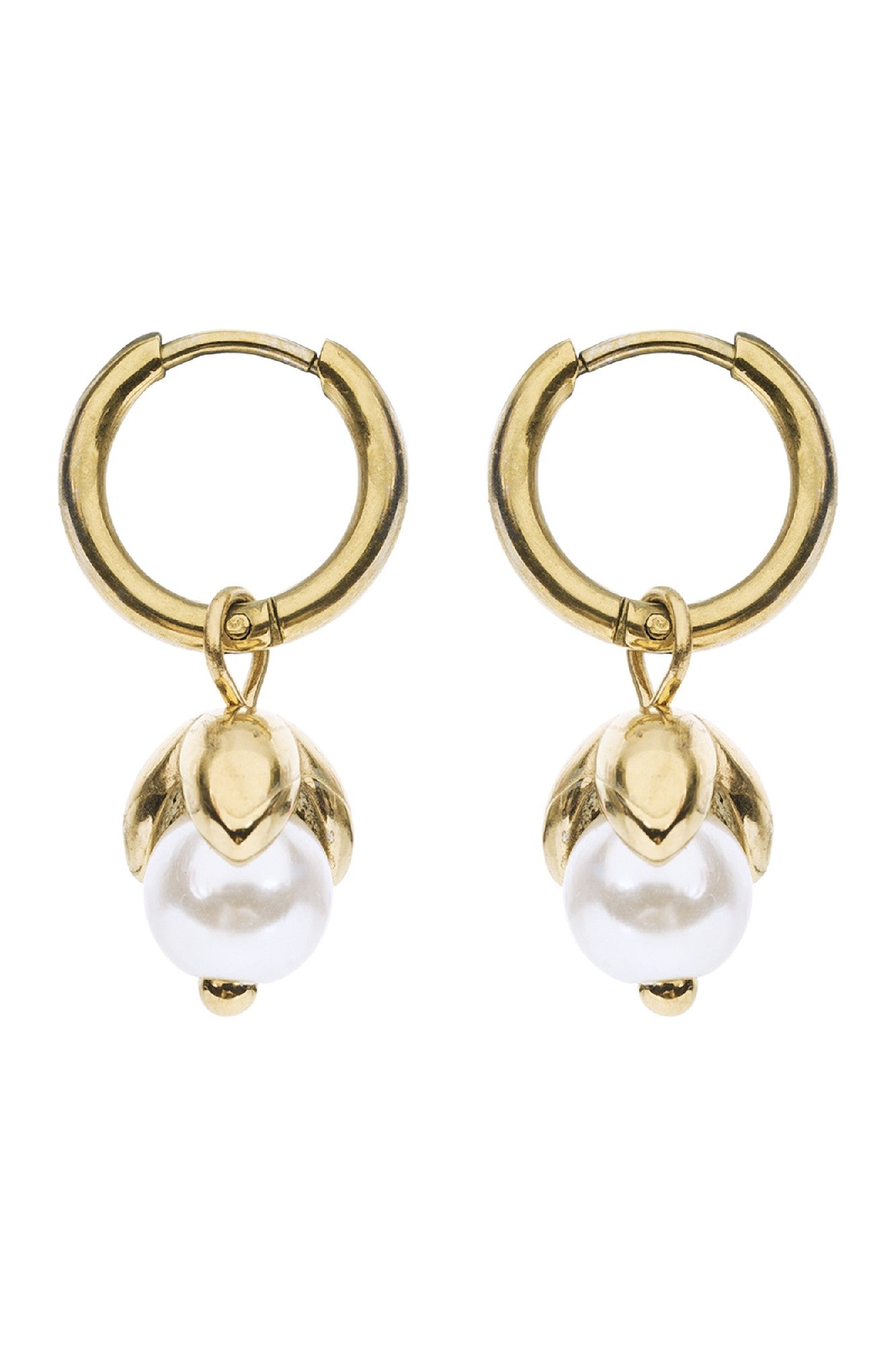Heritage Earring - Pearl Tulip