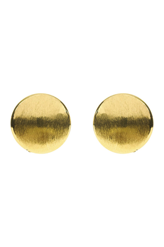 Heritage Clip On Earring - Gold Sphere