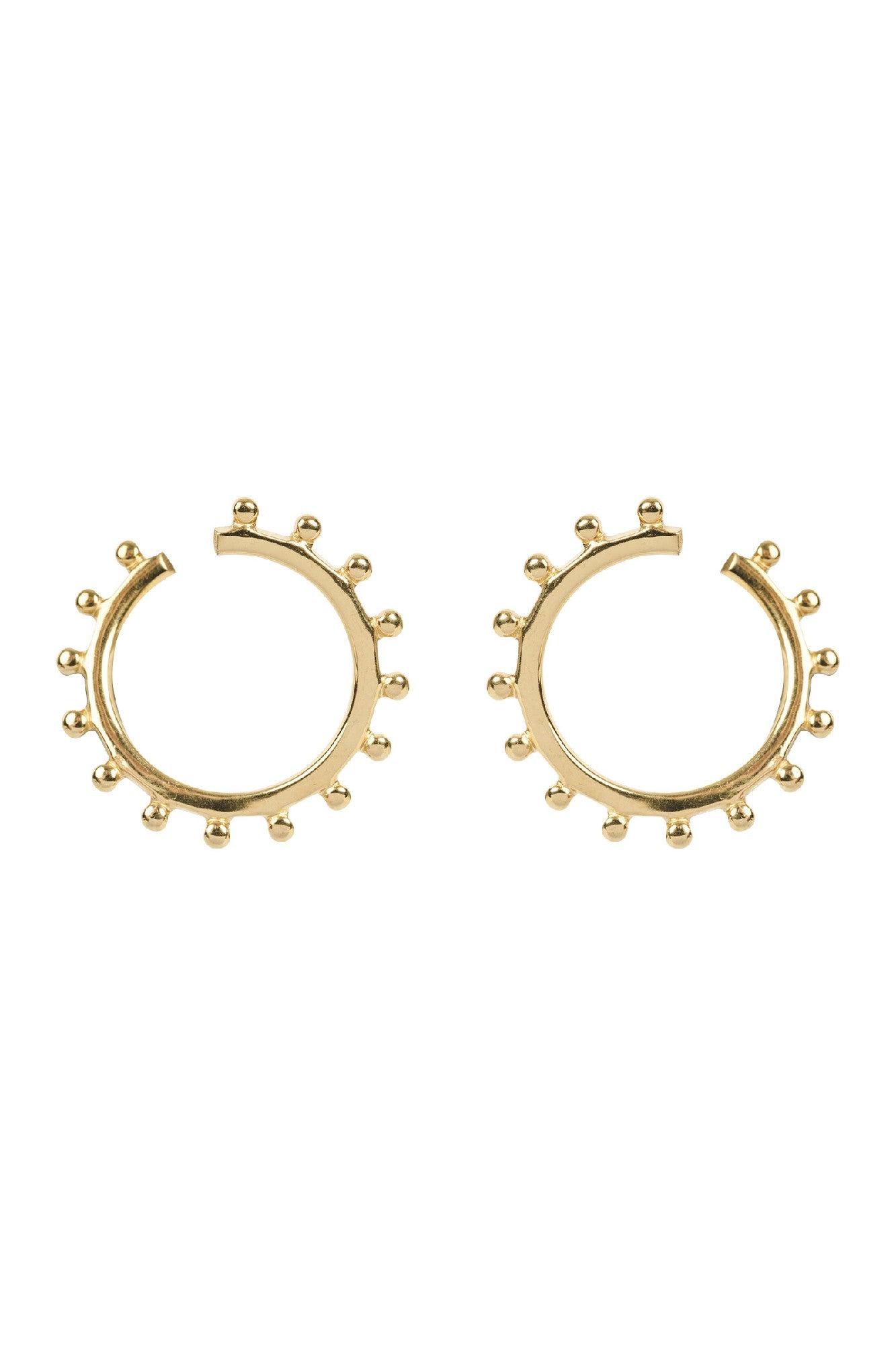 San Earring - Gold Hoop