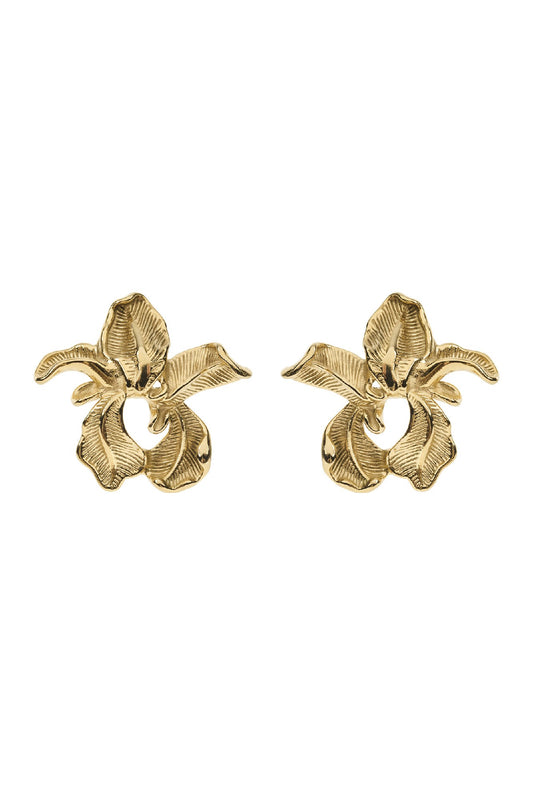 Sadie Flower Earring - Orchid