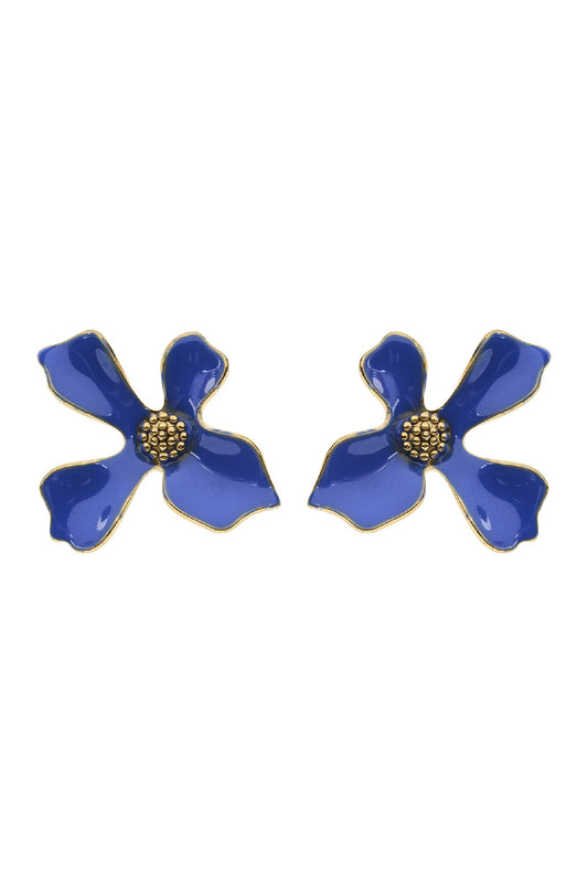 Della Earring - Cobalt
